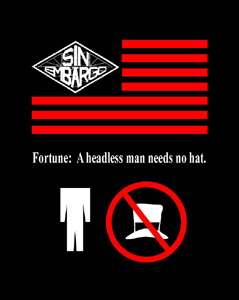 Back of Sin Embargo T-shirt
