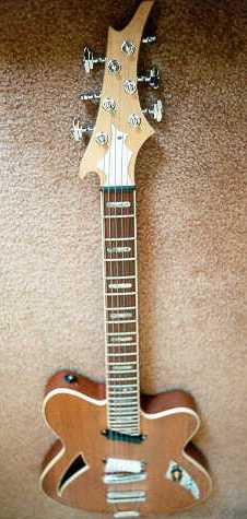 Kyle's Custom K guitar, Fall 1999.
