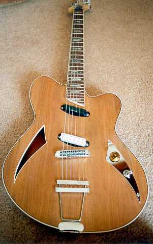 Kyle's Custom K guitar, Fall 1999.
